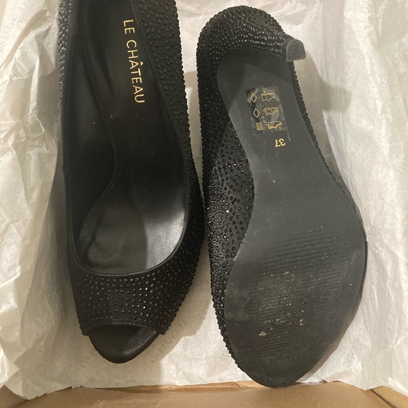 Le Chateau Open-toe High Heels - Picture 4 of 4